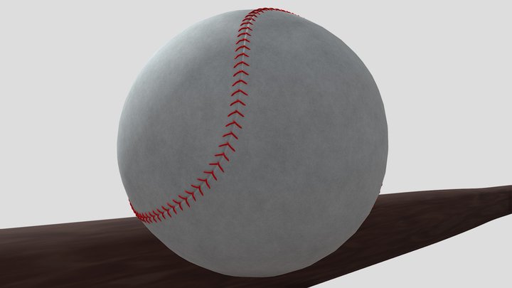 Baseball And Baseball Bat