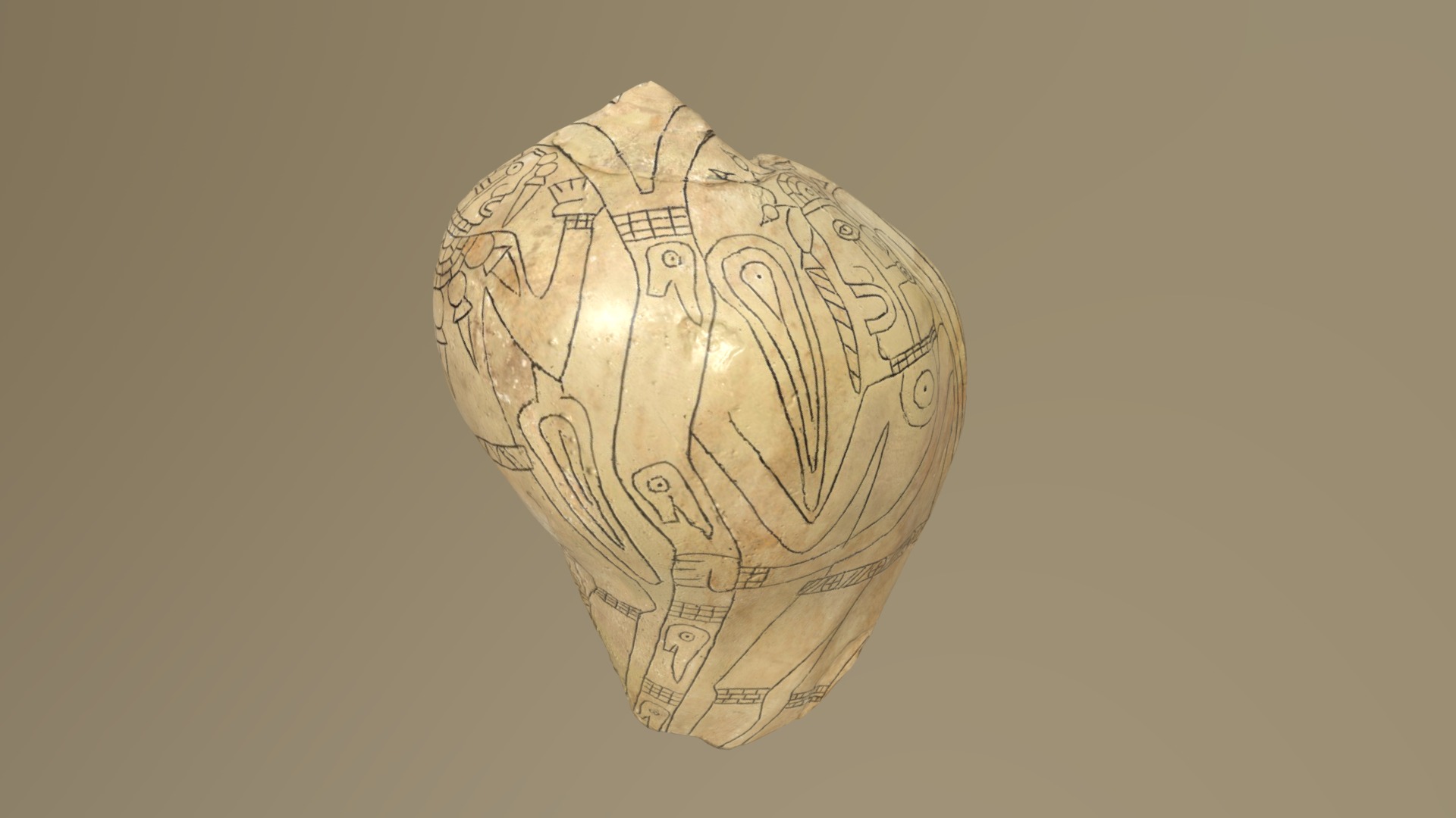 Shell 5 (Plate 309) - 3D model by Tesseract Center at the University of ...