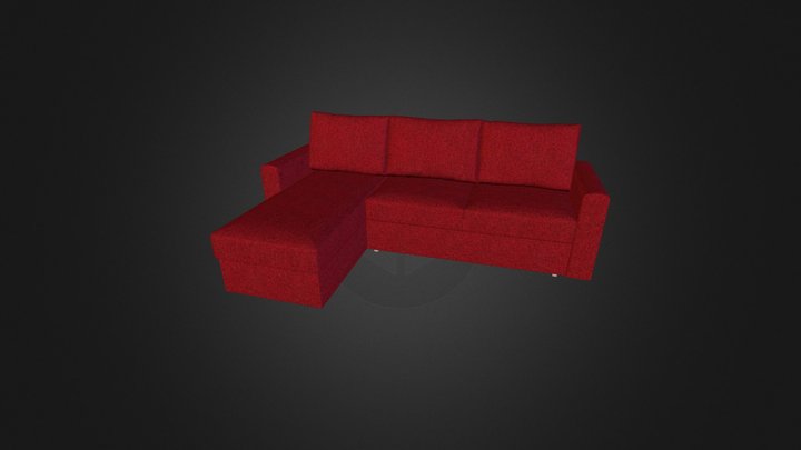 Диван «Марибо» угловой 3D Model