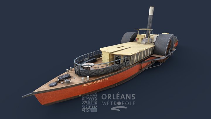 Maquette Inexplosible n°22 3D Model