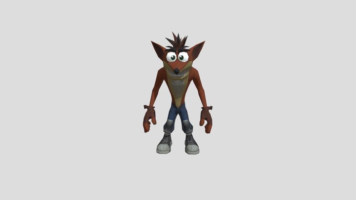 CrashBandicoot 3D Model