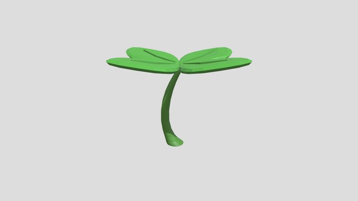 3D sketchbook 7 - Clover 3D Model