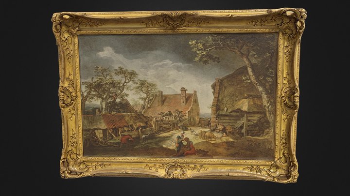 The Prodigal Son (1615) - with Hotspots 3D Model