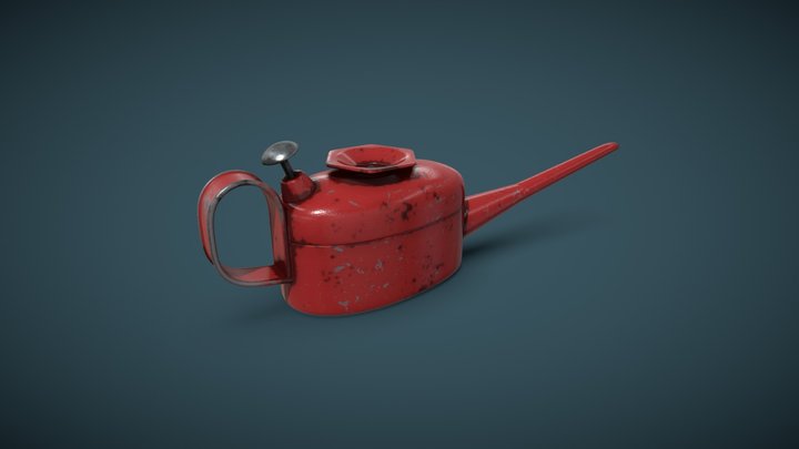 Vintage Oilcan – Free 3D Model STL