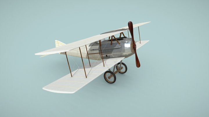 Toy  Airplane 3D Model