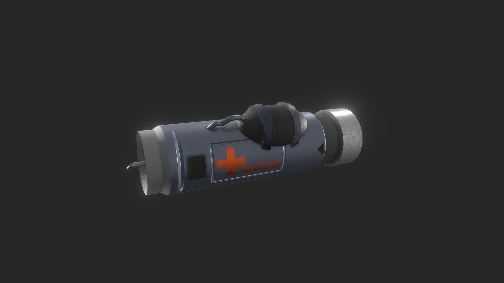 Simple stim injector - 3D model by Crabbington [f5e5a94] - Sketchfab