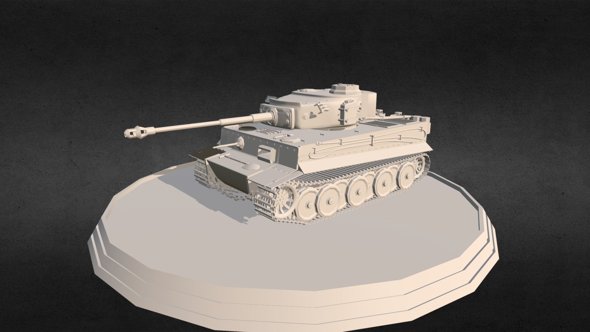 WW2 Tiger I Tank