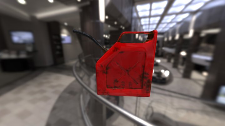 Gas+ Can 3D Model