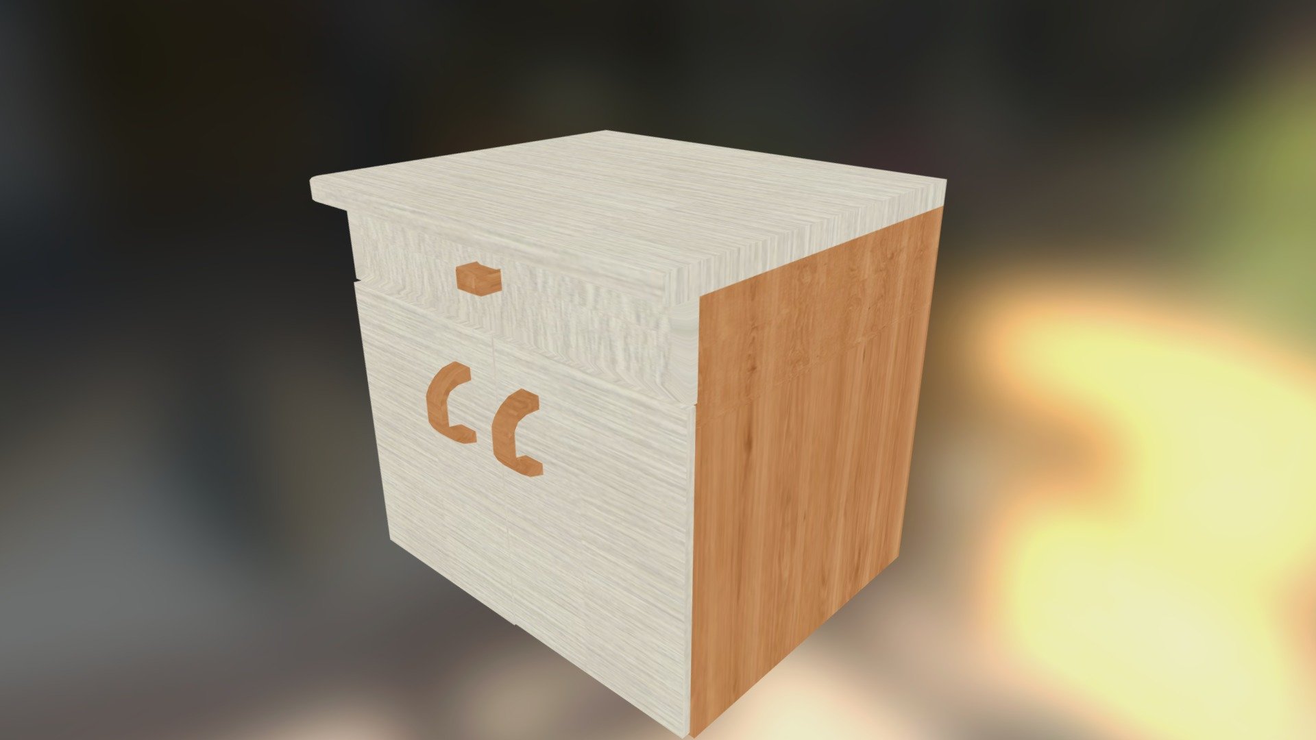 Kitchen Cabinet Free — Sketchfab embed 3D viewer