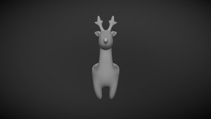 Reindeer V3 2 Sketchfab 3D Model