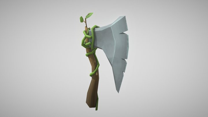 Forest Axe 3D Model