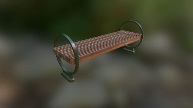Bench01 3D Model