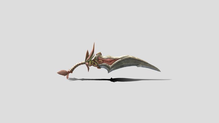 Elven Sword 3D Model