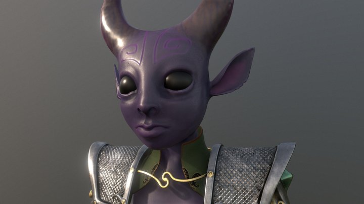 Femme Sterak 3D Model