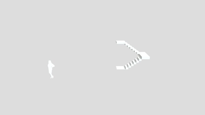 Detalle Escaleras 3D 3D Model