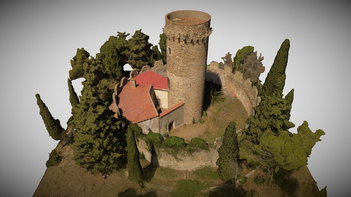 Torre de Xadrez Preto 3D model - Baixar Vida e Lazer no