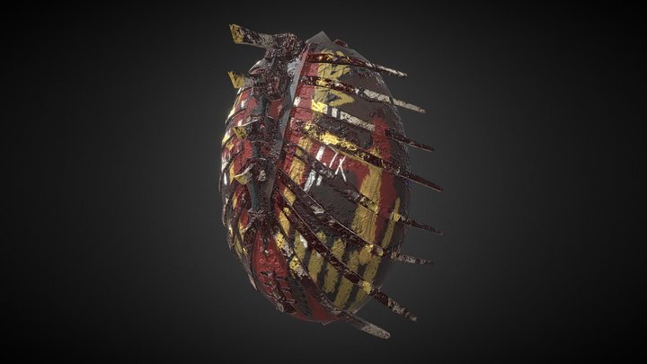 Ribcage Shield 3D Model