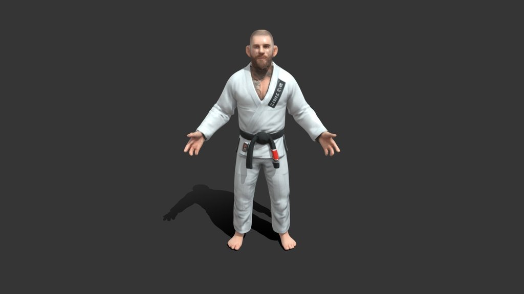 Brazilian Jiu-Jitsu Fighter BJJ