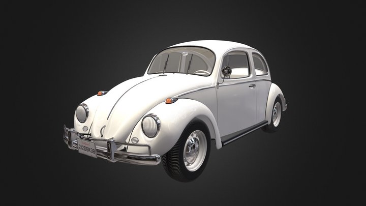 VW Classic Bettle 3D model 3D Model