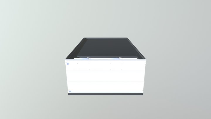 Refrigerated Cabinet 1200 X 610 X 1980 3D Model