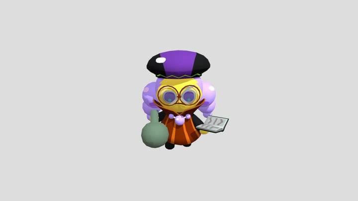 Cookie0034_Alchemist_Portrait – Free 3D Model STL