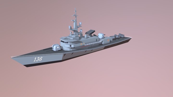 Laksamana 3D Model