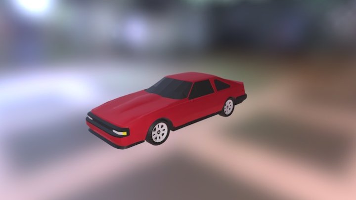 Toyota Celica Supra 3D Model