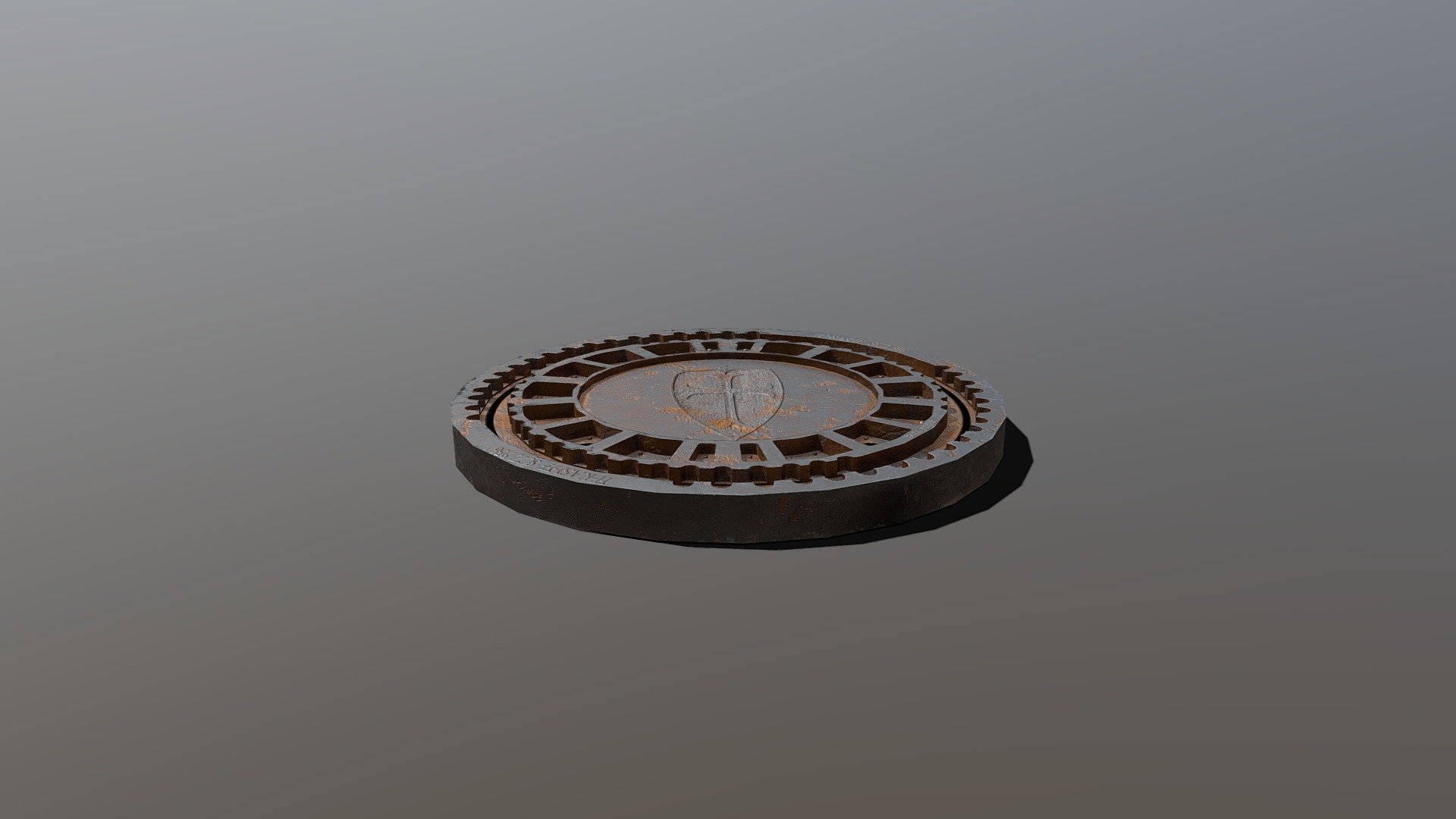 Medieval Manhole cover