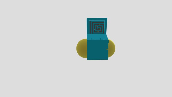pac-man arcade 3D Model