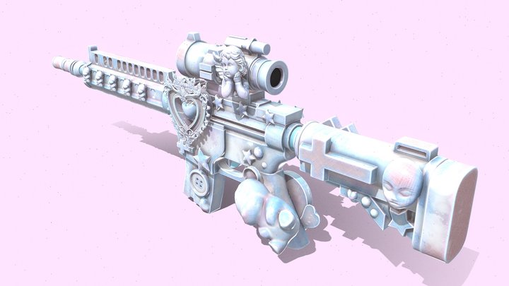 M4_Cute 3D Model