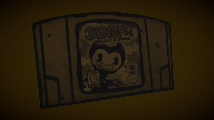 Bendy VOS Cartridge - Secrets of the Machine 3D Model