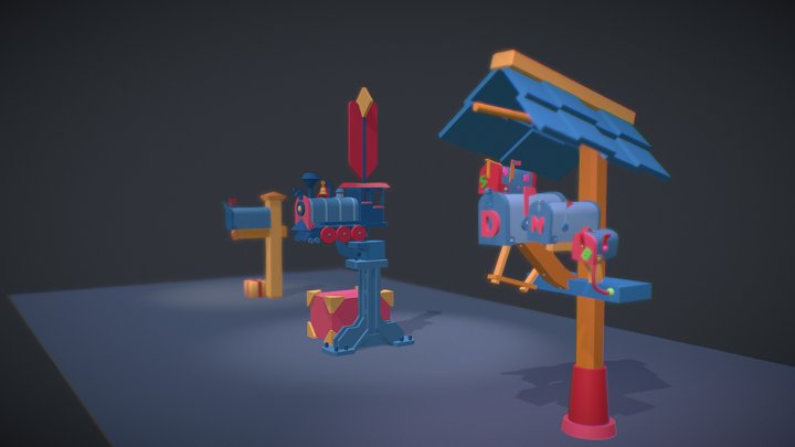 HW XYZ COLORING 3D Model