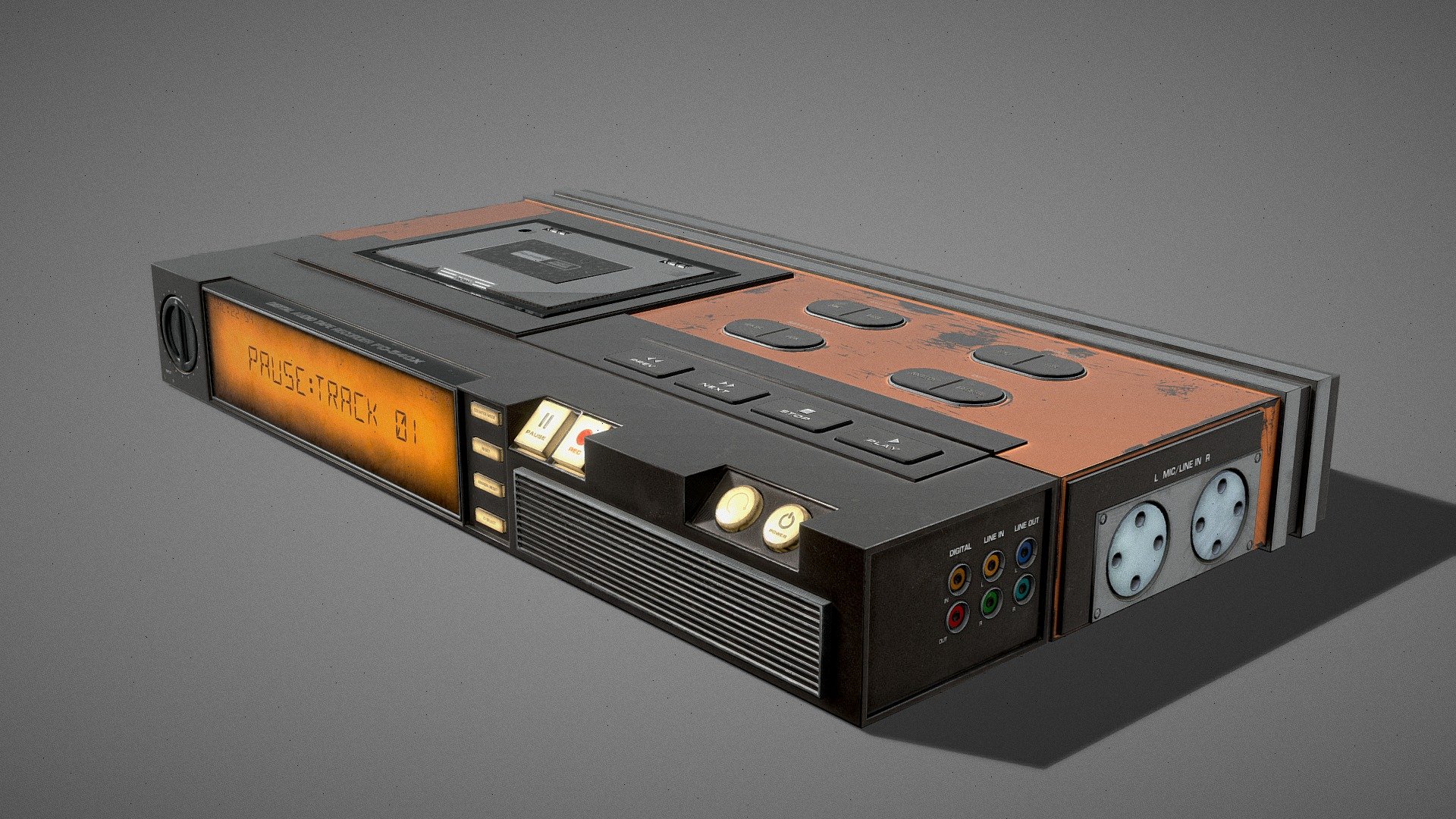 Cassette Recorder - 3D model by Tomasz Suchodolski (@xid) [f5fa637 ...