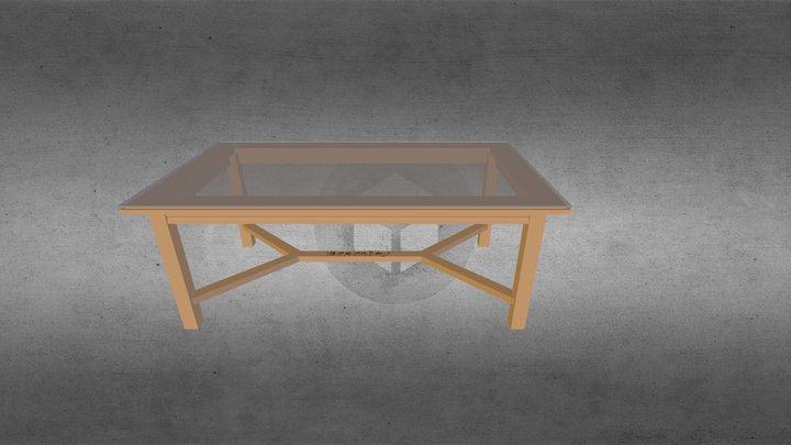 Dining table 3D Model