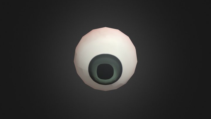 Low poly eye