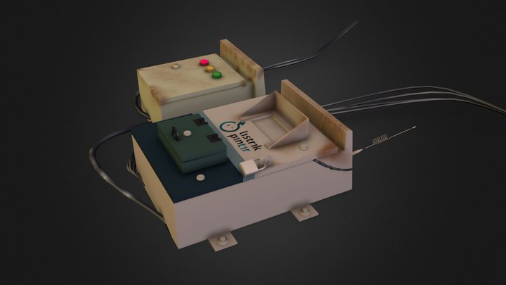 Kotak Listrik 3D Model
