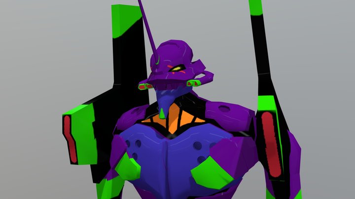 Eva01 3D Model