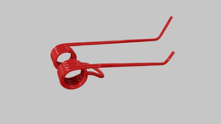 北海バネ株式会社さま　3Dモデル03　第二校 3D Model