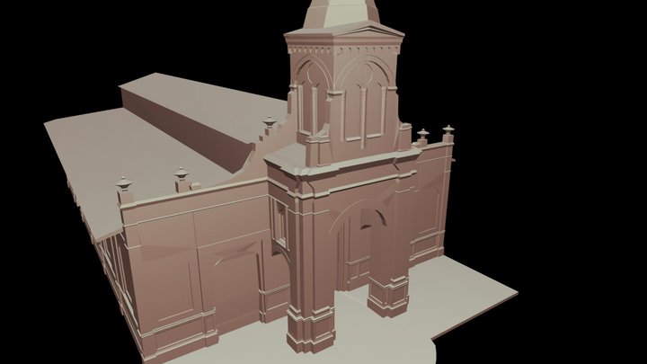 Iglesia Sabaneta 3D Model
