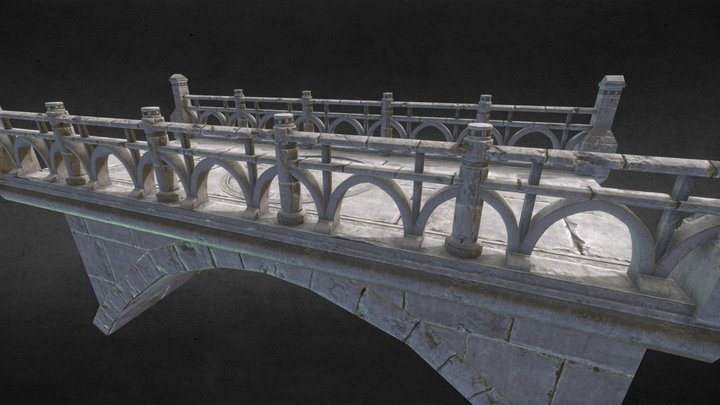 Trim Bridge 3D Model