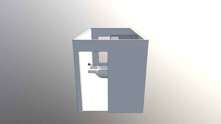 Badkamer Concept 3D Model