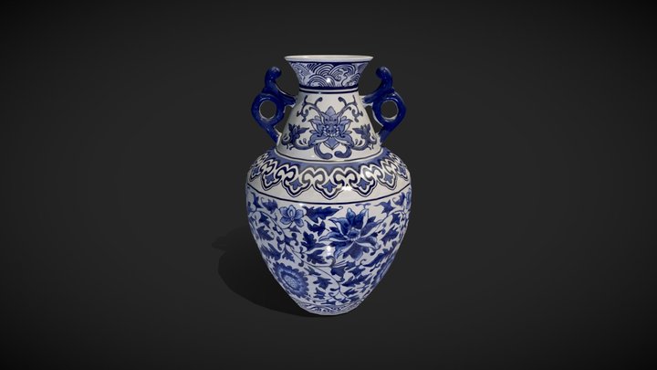 Chinese vase 3D Model