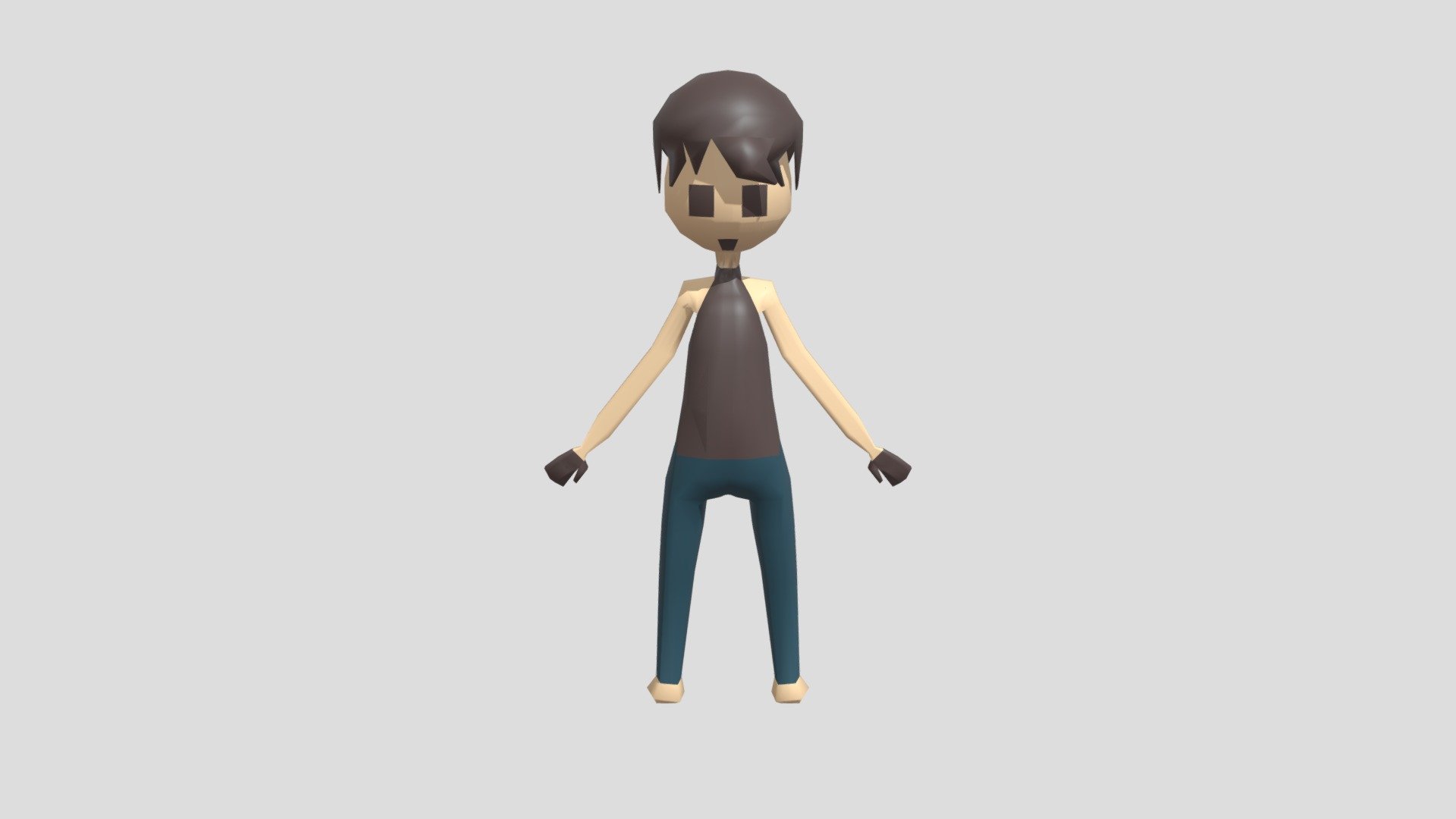 Humanoid Type B Stylished Character - Download Free 3D Model By ...