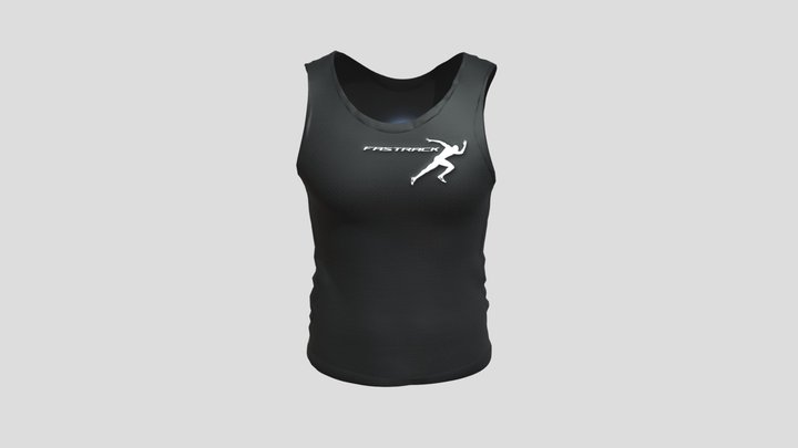 Men_Gym_Vest 3D Model