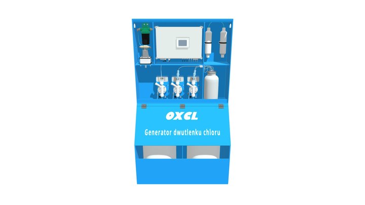 Generator dwutlenku chloru 3D Model