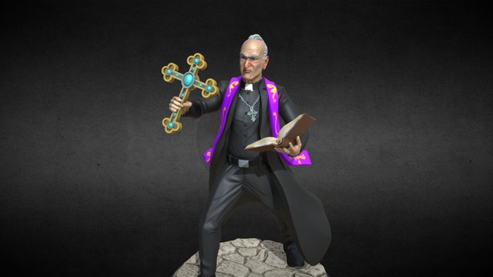 Exorcist Call Of Cuthulhu 3D Model