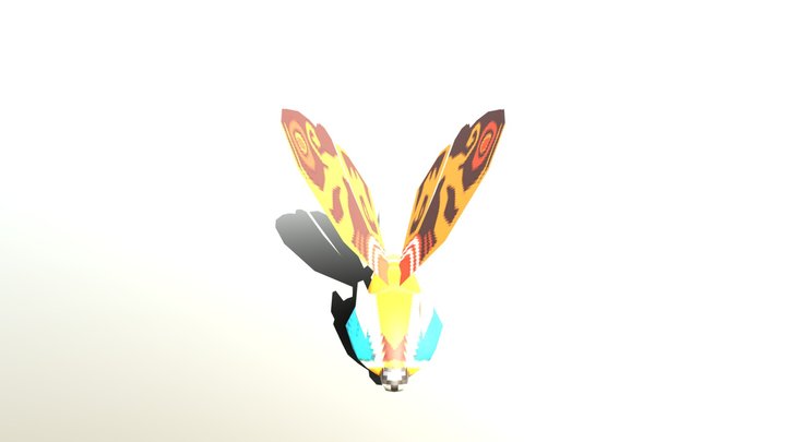 mothra 3D Model