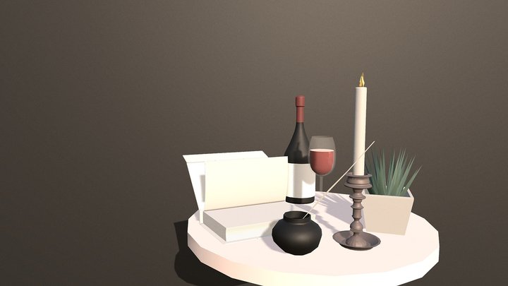 X 3D Model