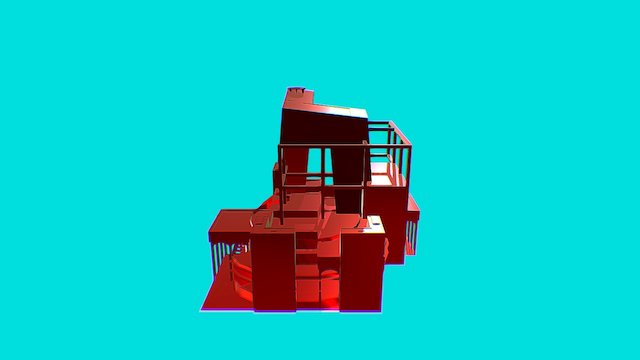 Framed 3D Model