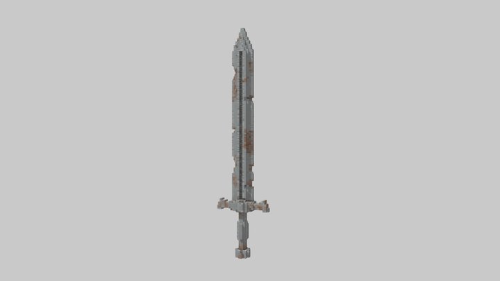Fantasy Ancient Sword 3D Model